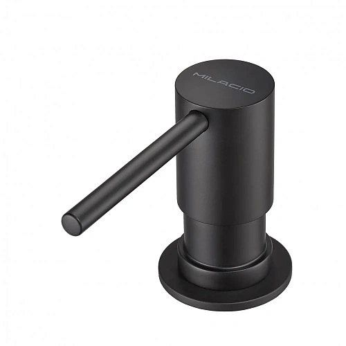 Дозатор жидкого мыла Milacio MCU.934.TB, total black Дозатор жидкого мыла Milacio MCU.934.TB, total black