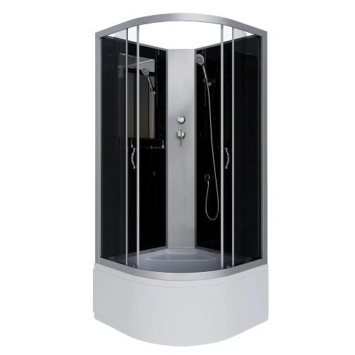 Душевая кабина Niagara Classic NG-2508-14BK (900х900х2000) высокий поддон (40см) стекло тонированное 25081434BK Душевая кабина Niagara Classic NG-2508-14BK (900х900х2000) высокий поддон (40см) стекло тонированное 25081434BK