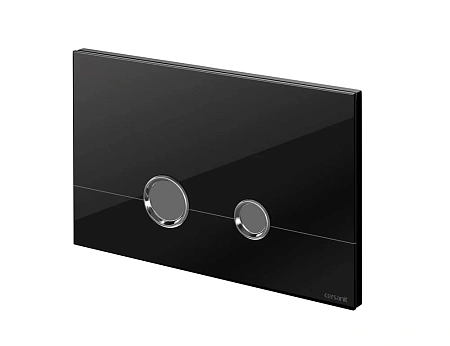 Клавиша смыва Cersanit STERO, стекло, черная глянцевая (BU-STE/Blg/Gl) P-BU-STE/Blg/Gl Клавиша смыва Cersanit STERO, стекло, черная глянцевая (BU-STE/Blg/Gl) P-BU-STE/Blg/Gl