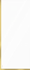 Шторка на ванну DIWO Анапа неподвижная, 70х140, профиль золото, прозрачное стекло 583140
