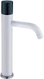 Смеситель для раковины Boheme STICK 122-W-MR-B WHITE Смеситель для раковины Boheme STICK 122-W-MR-B WHITE