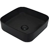 Раковина AQUAme AQM5011 накладная квадратная, цвет черный матовый 390x390x130 AQM5011MB