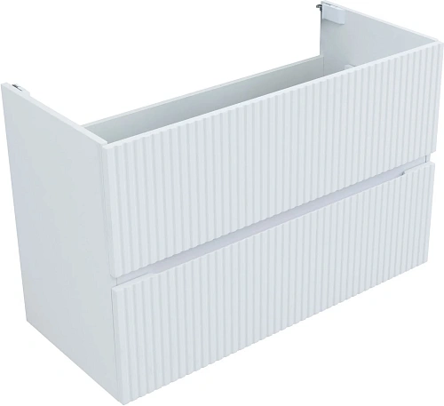 Тумба под раковину Aquanet Джейн 100 белый матовый 00313288 напольная/подвесная Тумба под раковину Aquanet Джейн 100 белый матовый 00313288 напольная/подвесная