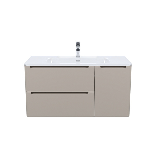 Тумба с раковиной IDDIS Edifice (EDI10C0i95K) подвесная, 100 см, капучино Тумба с раковиной IDDIS Edifice (EDI10C0i95K) подвесная, 100 см, капучино