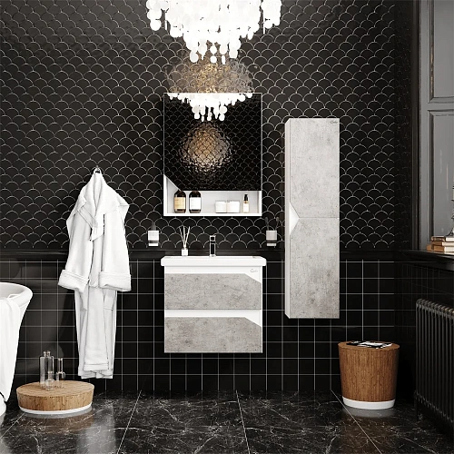 Зеркальный шкаф Onika ФРИДОМ 60.00 правый 206081 Зеркальный шкаф Onika ФРИДОМ 60.00 правый 206081