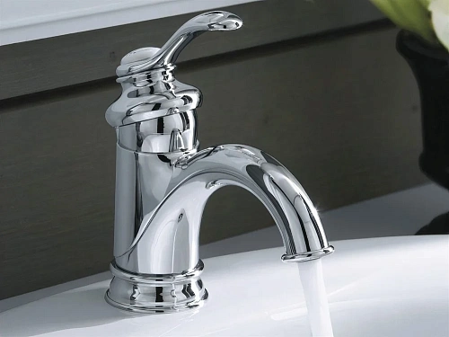 Смеситель для раковины Jacob Delafon Fairfax E72090-CP с донным клапаном Смеситель для раковины Jacob Delafon Fairfax E72090-CP с донным клапаном