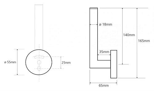 Держатель туалетной бумаги Bemeta OMEGA 104112032 Держатель туалетной бумаги Bemeta OMEGA 104112032