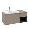 Тумба под раковину Villeroy &amp; Boch Subway 3.0 Taupe / Taupe C57202VM
