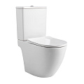 Унитаз напольный Aquatek ЕВРОПА AQ2903T-00 с бачком и сиденьем микролифт, белый Унитаз напольный Aquatek ЕВРОПА AQ2903T-00 с бачком и сиденьем микролифт, белый