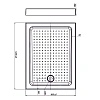 Душевой поддон Vincea VST-3AR-9012, 1200x900x150 Душевой поддон Vincea VST-3AR-9012, 1200x900x150