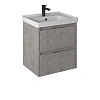Тумба под раковину BRIZ Чикаго т18-60 под раковину Грэйс 241-03-18060-15 00 БТН светло -серый Тумба под раковину BRIZ Чикаго т18-60 под раковину Грэйс 241-03-18060-15 00 БТН светло -серый