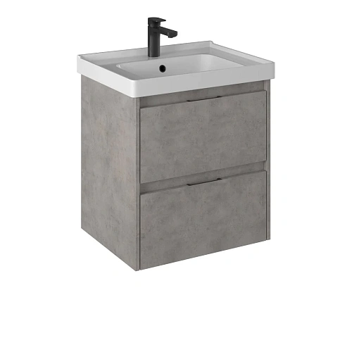 Тумба под раковину BRIZ Чикаго т18-60 под раковину Грэйс 241-03-18060-15 00 БТН светло -серый Тумба под раковину BRIZ Чикаго т18-60 под раковину Грэйс 241-03-18060-15 00 БТН светло -серый