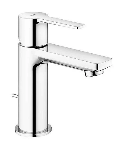 Смеситель для раковины GROHE Lineare New с донным клапаном, XS-Size, хром (32109001) Смеситель для раковины GROHE Lineare New с донным клапаном, XS-Size, хром (32109001)