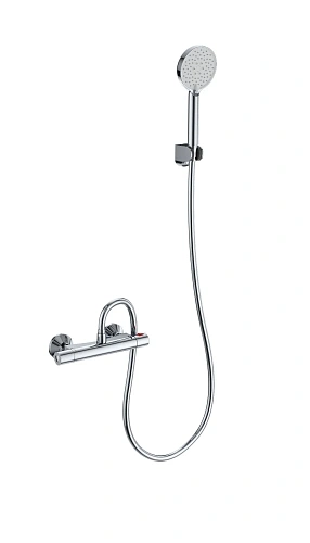 Смеситель для душа Wonzon & Woghand с термостатом, хром (WW-B1005-A-CR) Смеситель для душа Wonzon & Woghand с термостатом, хром (WW-B1005-A-CR)