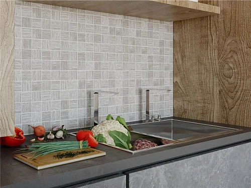 Мозаика Cersanit Woodhouse светло-серый 30x30 WS6O526 Мозаика Cersanit Woodhouse светло-серый 30x30 WS6O526