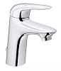 Картинка анонса товара «смеситель для раковины grohe eurostyle с цепочкой, хром (23713003)»