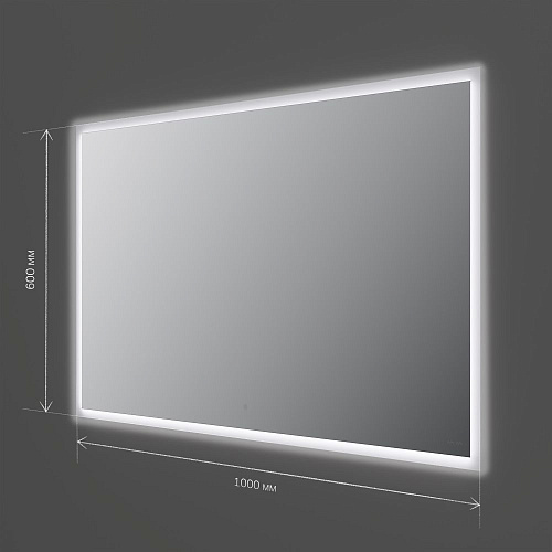 Зеркало AM.PM Spirit V2.0 M71AMOX1001SA с LED-подсветкой и системой антизапотевания, сенсор, 100 см Зеркало AM.PM Spirit V2.0 M71AMOX1001SA с LED-подсветкой и системой антизапотевания, сенсор, 100 см