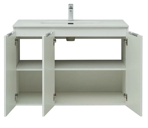 Комплект мебели Aquanet Алвита New 100 3 дверцы, белый матовый 00274111 Комплект мебели Aquanet Алвита New 100 3 дверцы, белый матовый 00274111