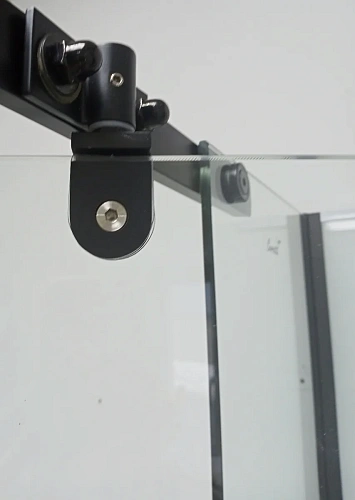 Душевая кабина Ceruttispa CHIKA901B без крыши 90x90x215-225 профиль черный, стекло прозрачное Душевая кабина Ceruttispa CHIKA901B без крыши 90x90x215-225 профиль черный, стекло прозрачное