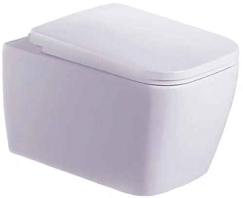 Унитаз подвесной Esbano TIRON-C (ESUPTIROCW) White 485x335x285 с крышкой микролифт Унитаз подвесной Esbano TIRON-C (ESUPTIROCW) White 485x335x285 с крышкой микролифт