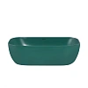 Раковина ABBER Rechteck AC2200MBG накладная, темно-зеленая матовая Раковина ABBER Rechteck AC2200MBG накладная, темно-зеленая матовая