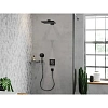 Душевая лейка Hansgrohe 120, 3 jet Raindance Select S 26530670,матовый черный Душевая лейка Hansgrohe 120, 3 jet Raindance Select S 26530670,матовый черный