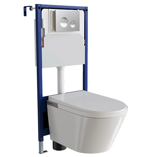 Унитаз SMART с инсталляцией RGW SW-70 63420270-01 Унитаз SMART с инсталляцией RGW SW-70 63420270-01