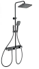 Душевая система Wonzon &amp; Woghand с термостатом, черный матовый (WW-B4161-MB)