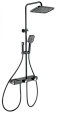 Душевая система Wonzon & Woghand с термостатом, черный матовый (WW-B4161-MB) Душевая система Wonzon & Woghand с термостатом, черный матовый (WW-B4161-MB)