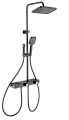 Душевая система Wonzon & Woghand с термостатом, черный матовый (WW-B4161-MB) Душевая система Wonzon & Woghand с термостатом, черный матовый (WW-B4161-MB)