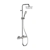 Душевая система Remer EQ32A8CPUFD25G термостатическая Душевая система Remer EQ32A8CPUFD25G термостатическая