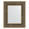 Зеркало в багетной раме Evoform Definite BY 3032 49 x 59 см, вензель серебряный