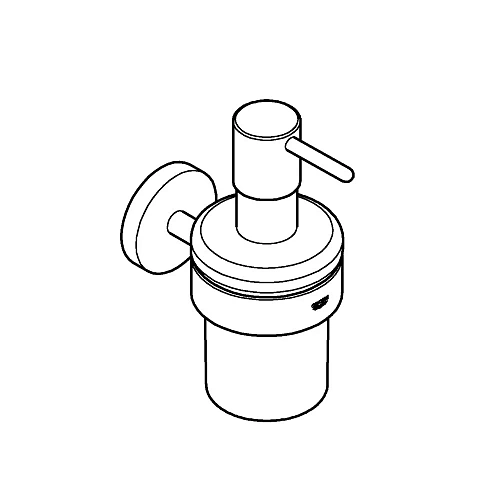 Дозатор жидкого мыла GROHE Essentials, никель матовый (40448EN1) Дозатор жидкого мыла GROHE Essentials, никель матовый (40448EN1)