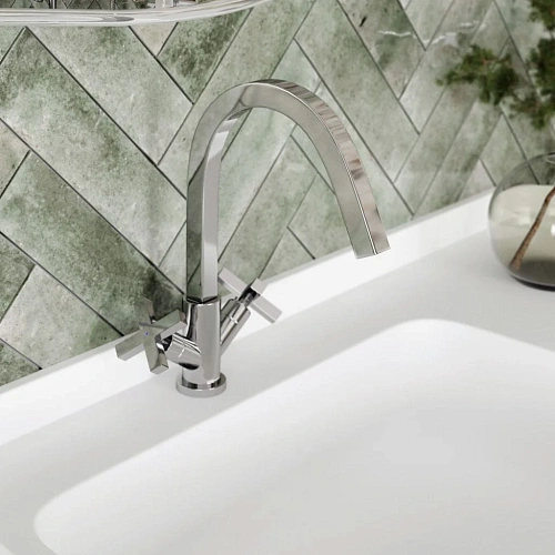 Смеситель для раковины WasserKRAFT Weser 7803 хром Смеситель для раковины WasserKRAFT Weser 7803 хром