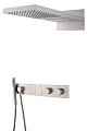 Душевая система Boheme ZODIAC с термостатом NIKEL BRUSH встраиваемая 133-NB Душевая система Boheme ZODIAC с термостатом NIKEL BRUSH встраиваемая 133-NB