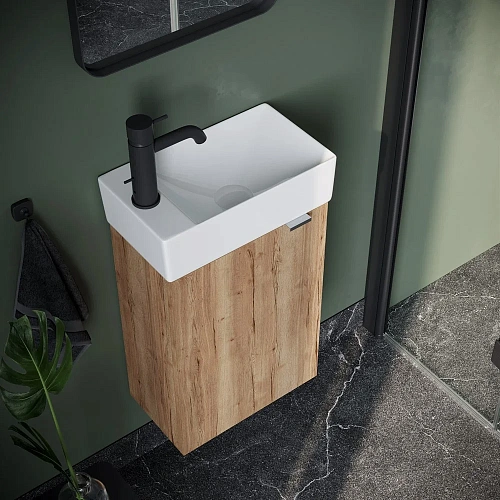 Тумба под раковину Sancos Mini MN35EGL дуб галифакс натуральный Тумба под раковину Sancos Mini MN35EGL дуб галифакс натуральный