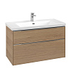 Картинка анонса товара «тумба под раковину villeroy &amp; boch subway 3.0 nordic oak / nordic oak c57000vj»