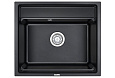 Кухонная мойка Granula KS-6003, ЧЁРНЫЙ, кварц 600х510 Кухонная мойка Granula KS-6003, ЧЁРНЫЙ, кварц 600х510