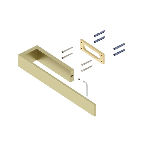 Полотенцедержатель Timo Petruma 15250/17 золото матовое Полотенцедержатель Timo Petruma 15250/17 золото матовое