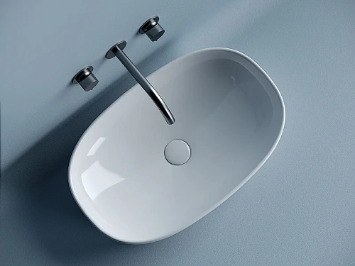 Раковина Ceramica Nova ELEMENT CN5039 белый накладная Раковина Ceramica Nova ELEMENT CN5039 белый накладная