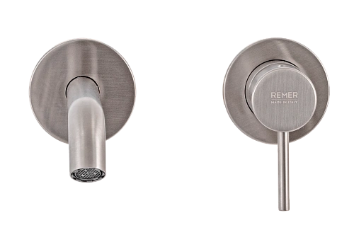Смеситель для раковины Remer X Style X15PWBXV, сталь Смеситель для раковины Remer X Style X15PWBXV, сталь