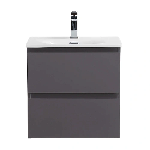 Тумба под раковину BelBagno KRAFT 39-500/390-2C-SO-GSO темно-серый матовый, 500x395x500 Тумба под раковину BelBagno KRAFT 39-500/390-2C-SO-GSO темно-серый матовый, 500x395x500