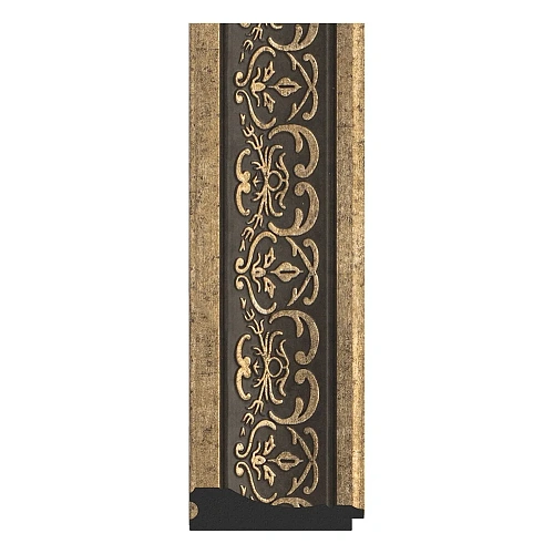 Зеркало в багетной раме Evoform Exclusive BY 3475 79 x 109 см, вензель серебряный Зеркало в багетной раме Evoform Exclusive BY 3475 79 x 109 см, вензель серебряный