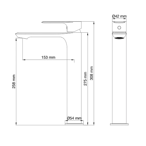 Смеситель для раковины Wonzon & Woghand брашированное золото (WW-88019079-BG) Смеситель для раковины Wonzon & Woghand брашированное золото (WW-88019079-BG)