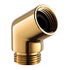 Колено душевой лейки OMNIRES T87GL золото