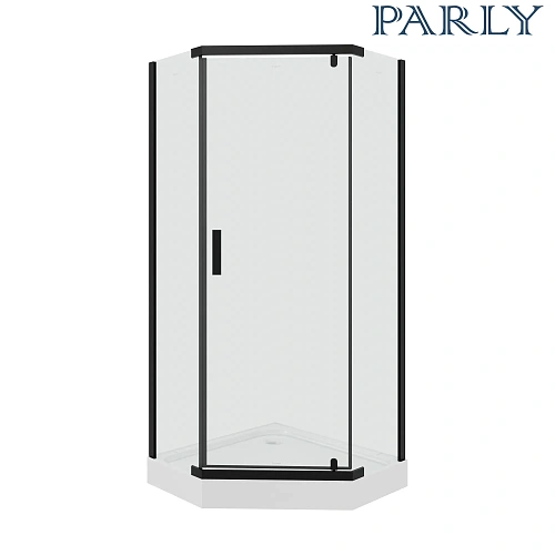 Душевой уголок Parly ZPE911FB с поддоном 90х90х200 Душевой уголок Parly ZPE911FB с поддоном 90х90х200