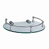 Полка WasserKRAFT K-566 стеклянная хром Полка WasserKRAFT K-566 стеклянная хром