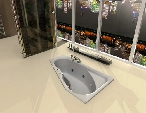 Акриловая ванна Aquatek Медея R MED180-0000012 Акриловая ванна Aquatek Медея R MED180-0000012