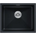 Кухонная мойка Paulmark LUMI 55UNI LU55-BLM, черный металлик, 555х460 Кухонная мойка Paulmark LUMI 55UNI LU55-BLM, черный металлик, 555х460
