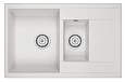 Кухонная мойка Granula 7802, АРКТИК (БЕЛЫЙ), кварц 775х495 Кухонная мойка Granula 7802, АРКТИК (БЕЛЫЙ), кварц 775х495